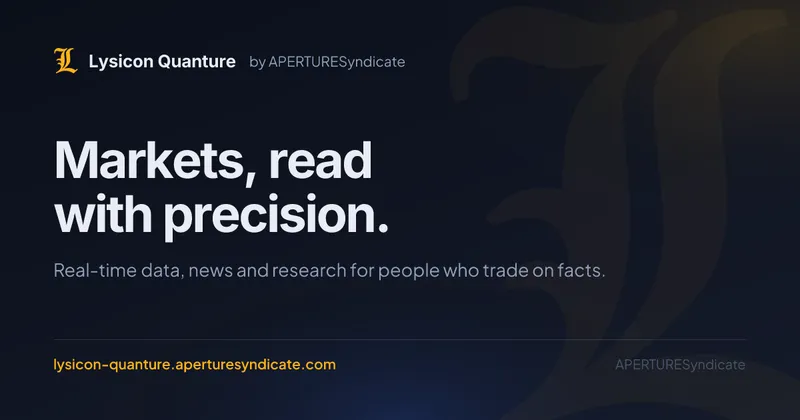 Lysicon Quanture — Financial analysis (partner)