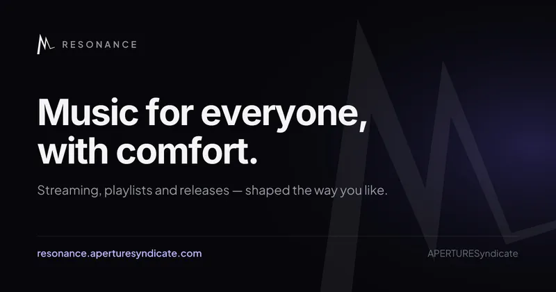Resonance — Music streaming, playlists & releases