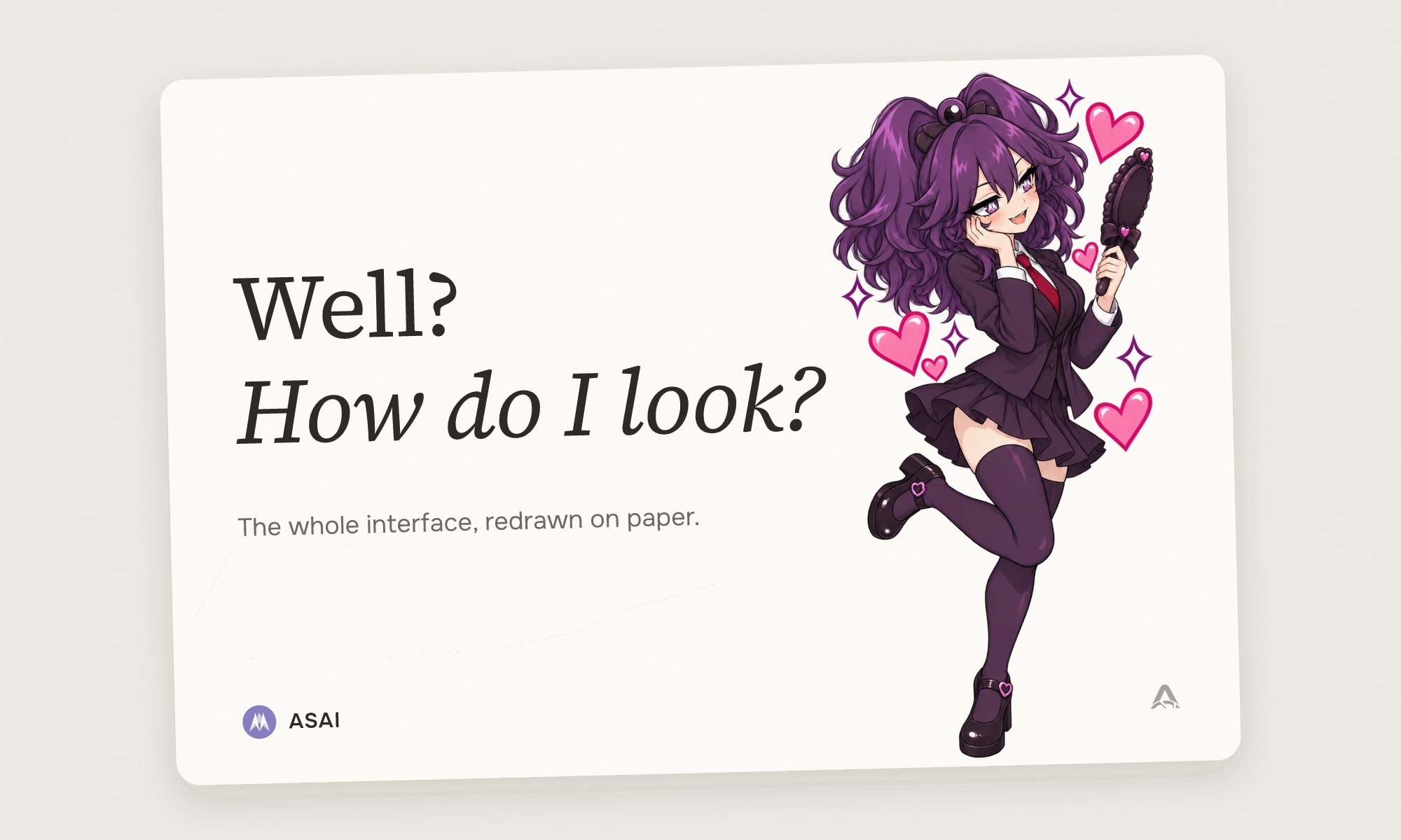 ASAI has a new look, and a phone app in September